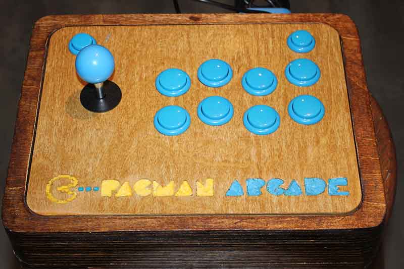 pac man arcade stick
